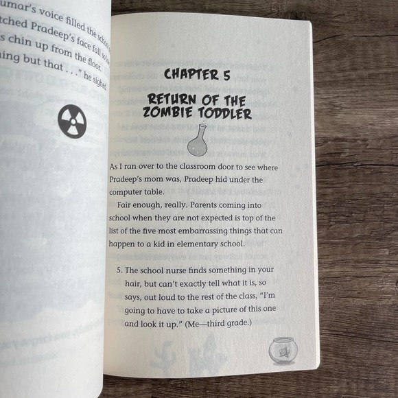 MY BIG FAT ZOMBIE GOLDFISH by MO O'HARA | FEIWEL AND FRIENDS [ PAPERWORK ] - Picture 5 of 8